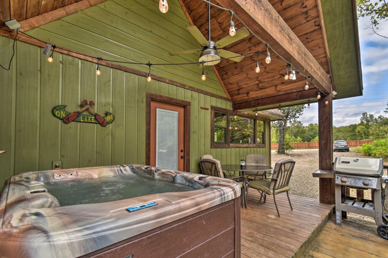 Lily Pad On The Pond Broken Bow Home With Hot Tub Stephens Gap Esterno foto