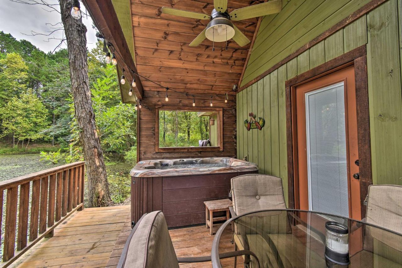 Lily Pad On The Pond Broken Bow Home With Hot Tub Stephens Gap Esterno foto